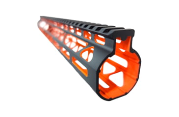 Image of HIPP Customs Lite Weight Hand Guard, 15in, AR-15, Black/Orange, 15in, HC15HAND15ORG
