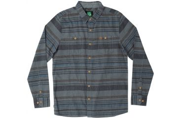 Image of HippyTree Melno Flannel Shirt - Men's -Heather Grey-Large