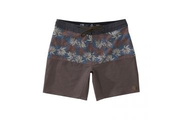 Image of HippyTree Mens Agave Woven Board Shorts, Blue, Small, 2187-BLUE-S