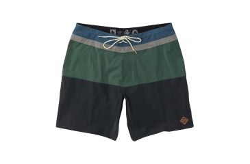 Image of HippyTree Mens Jupiter Trunk Board Shorts, Asphalt, 32 Waist, 2158-ASPHALT-32