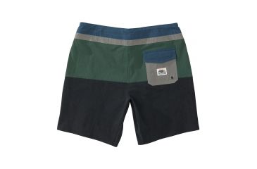 Image of HippyTree Mens Jupiter Trunk Board Shorts, Asphalt, 28 Waist, 2158-ASPHALT-28