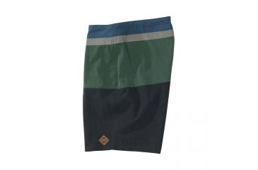 Image of HippyTree Mens Jupiter Trunk Board Shorts, Asphalt, 31 Waist, 2158-ASPHALT-31