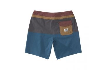 Image of HippyTree Mens Jupiter Trunk Board Shorts, Blue, 30 Waist, 2158-BLUE-30