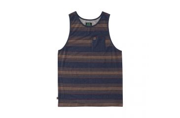 Image of HippyTree Mens Lexington Tank, Heather Navy, Small, 2173-HEATHER NAVY-S