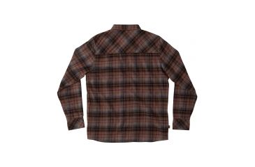 Image of HippyTree Mens Piedmont Flannel Shirt, Rust, Small, 2174-RUST-S