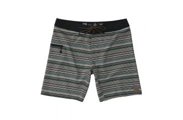 Image of HippyTree Mens Pinline Trunk Boardshorts, Brown, 28 Waist, 2181-BROWN-28