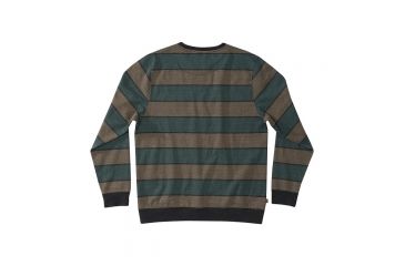 Image of HippyTree Mens Sherwood Crew Sweatshirt, Heather Black, Small, 2190-HEATHER BLACK-S
