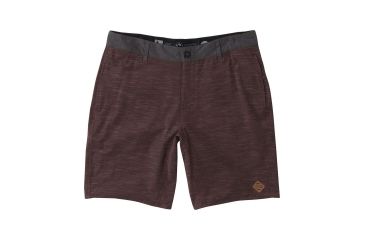 Image of HippyTree Mens Tulsa Hybrid Shorts, Rust, 30 Waist, 2193-RUST-30