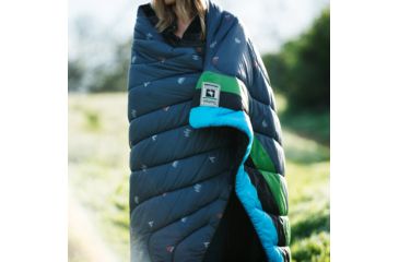 Image of HippyTree Rumpl X HT Legends Blanket, Smoke, One Size 2138-Smoke-One Size