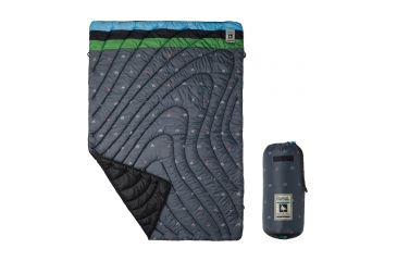 Image of HippyTree Rumpl X HT Legends Blanket, Smoke, One Size 2138-Smoke-One Size