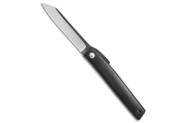 Image of Ohta Knives Hiroaki OFF FK 9 Friction Folding Knife, 3.625in, D2, Wharncliffe Blade, Wood, Wood Handle, Wood/Gray, 8.125 inch, BHQ-71603