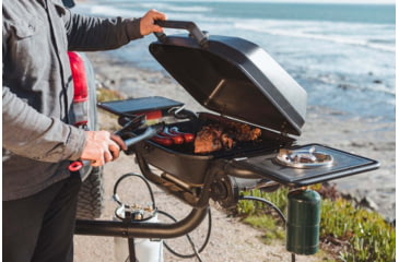 Image of HitchFire F-20 Propane Gas Grill, Black, Large, HFG01F2001