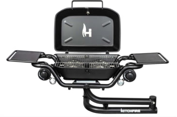 Image of HitchFire F-20 Propane Passenger Side Gas Grill, Black, Large, HFG01F2001