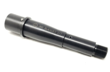 Image of Hitman Industries AR-15 .300 AAC Blackout Medium Rifle Barrel, 5 inch, 1-7 Twist, Pistol Length, Nitride, Black, 300MP5MED50B7
