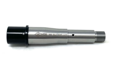 Image of Hitman Industries AR-15 .300 AAC Blackout Medium Rifle Barrel, 5 inch, 1-7 Twist, Pistol Length, Stainless Steel, 300MP5MED416W7