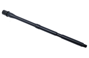 Image of Hitman Industries AR-15 5.56x45mm NATO M4 Rifle Barrel, 14.5 inch, 1-7 Twist, Carbine Length, Nitride, Black, 556C14.5M450B7