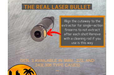 Image of Hits Arms Laser Trainer, .243/.308 Winchester, Metallic Silver, 2430