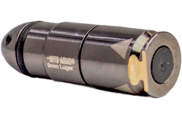 Image of Hits Arms Laser Trainer, 9mm Luger, Metallic Silver, 9000, EDEMO1