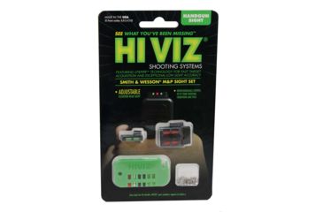 Image of HiViz Adjustable Sight Set for Smith &amp; Wesson M&amp;P, Black, 58938