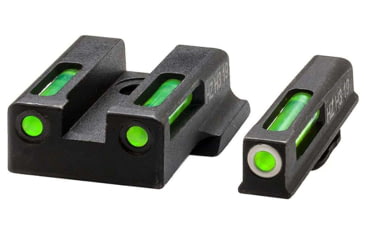 Image of Hiviz EZN321 LiteWave H3 S&amp;W M&amp;P EZ380 Green Black