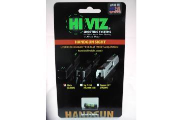 Image of Hiviz GL2009-G, Fits Glock Overmold Tactical Front Sight Green GL2009-G, EDEMO1