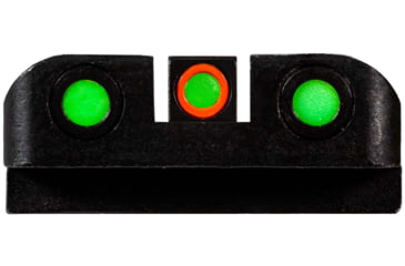 Image of HiViz LiteWave H3 Tritium/Litepipe Pistol Night Sight Set for Glock Gen 1-5 in .45 ACP, .45 GAP, and 10mm