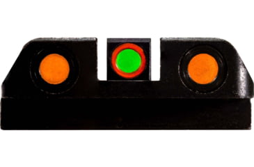 Image of HiViz LiteWave H3 Tritium/Litepipe Pistol Night Sight Set - Fits Gen 1-5 Glock 42, Glock 43, Glock 43X &amp; Glock 48