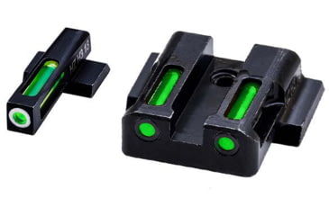 Image of HiViz LiteWave H3 Tritium, Litepipe Pistol Day and Night Sight Set
