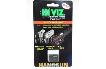 Image of Hiviz KB2110-G, Kimber Rear Sight, Green KB2110-G