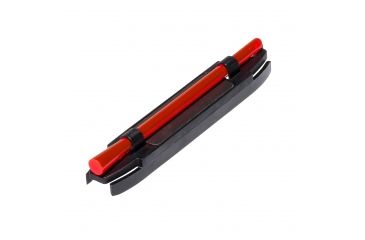Image of Hiviz Magnetic Shotgun Sights,Ultra Narrow, Red Light Pipe,  S300R
