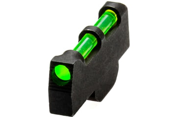 Image of HiViz Pinned Front Sight for Smith and Wesson Revolver with 2.5 or Longer Barrel, Green, Red, White litepipes, SWLW1002