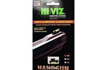 Image of HiViz S&amp;W3002-G .208 Height Front Revolver Sight - Green SW3002-G208