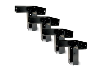 Image of HME Blind Platform Brackets - 4 Pack, Black, HME-PB-4PK