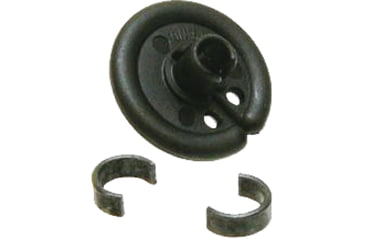 Image of HME Kisser Button, Black, HME-KBTN