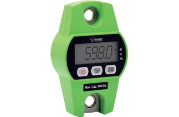 Image of HME Products 880 lb Digital Hanging Scale Powered by 3 AA Batteries, HME-SCALE