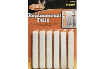 Image of HME Products Drop Wick Replacement Felts, Pack of 6, HME-DWRF