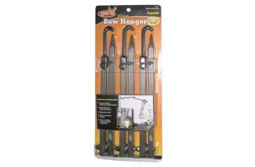 Image of Hme Products HME Folding Bow Hanger, 20in, W/accessory Hooks, 3pk, HME-FBH-3