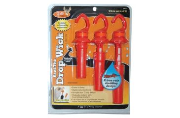 Image of Hme Products HME Seal-tite Drop Wick Scent Dispenser, Orange, 3/pk