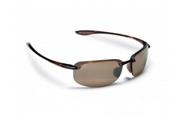 Image of Maui Jim Ho'okipa Reader Sunglasses w/ Tortoise Frame and HCL Bronze 1.50 Magnification Lenses - H807-1015, Quarter View