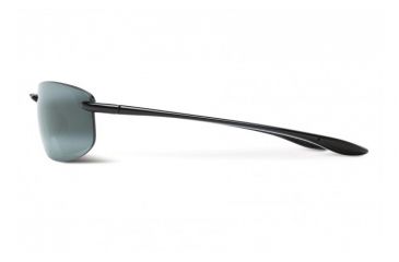 Image of Maui Jim Ho'okipa Reader Sunglasses w/ Gloss Black Frame and Neutral Grey 1.50 Magnification Lenses - G807-0215, Side View