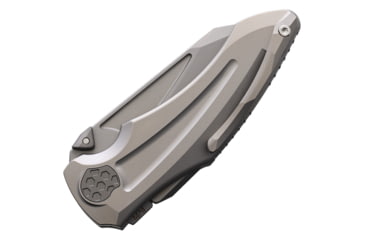 Image of Hoback Knives Sumo Button Lock Light Gray