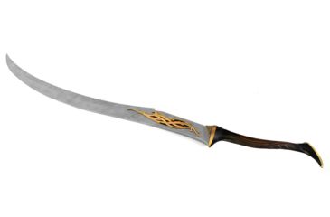 Image of Hobbit Mirkwood Infantry Sword w/Wood Display UC3100