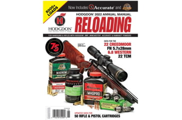 Image of Hodgdon Powder Hodgdon Annual Powder Manual 2022, Handgun/Rifle, 19th Edition, AM22