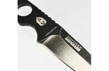Image of Hoffner Knives Bodyguard Belt Fixed Blade Knife, 2.5in, 440C Steel, Spear Point, Steel, Black, NECK-ITP-SP