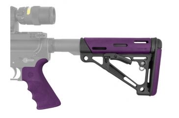 Image of HOG 15655 AR15KIT FG GRP/OM STK PURPLE