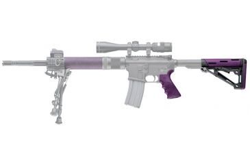 Image of HOG 15655 AR15KIT FG GRP/OM STK PURPLE