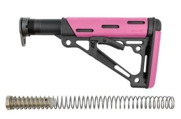 Image of HOG 15745 AR OM COLL BUTT MILSPEC PINK
