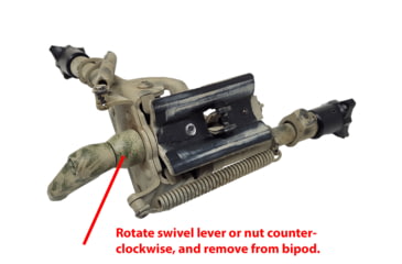 Image of Hog Saddle Harris Bipod Adapter plate for J-Clamp or K-Clamp