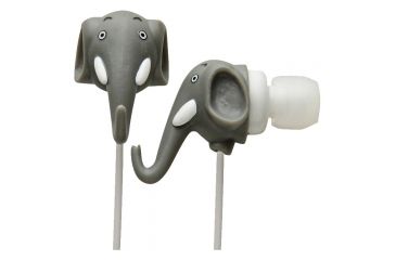 Image of Hog Wild Zoo Earbuds-elephant 66002
