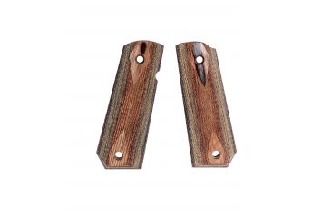 Image of Hogue 1911 Govt. Ambidextrous Safety Cut Grip, Model Bobtail, Checkered, Lamo Camo, 45451